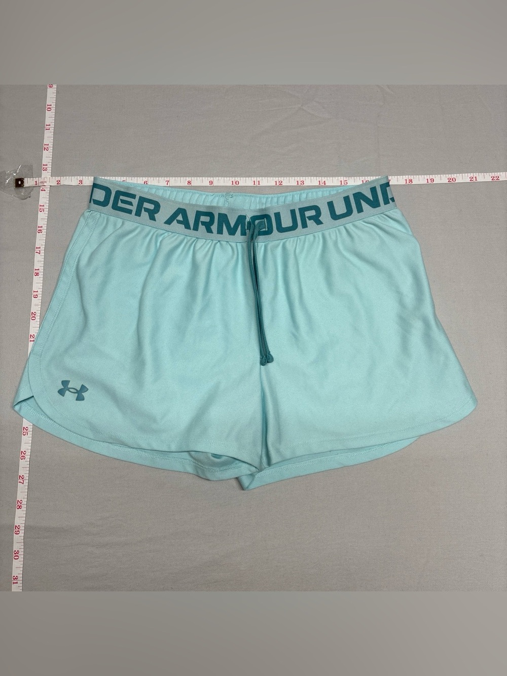 Under Armour Girls Aqua Performance Shorts with Branded Waistband -active sports